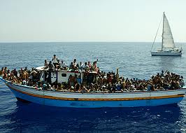 Asylum boat